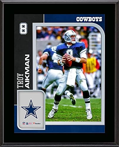 Troy Aikman Dallas Cowboys 10.5'' x 13'' Sublimated Player Plaque - NFL Player Plaques and Collages