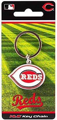 UPI Marketing, Inc. MLB Cincinnati Reds KeychainTeam Logo, Team Colors, One Size