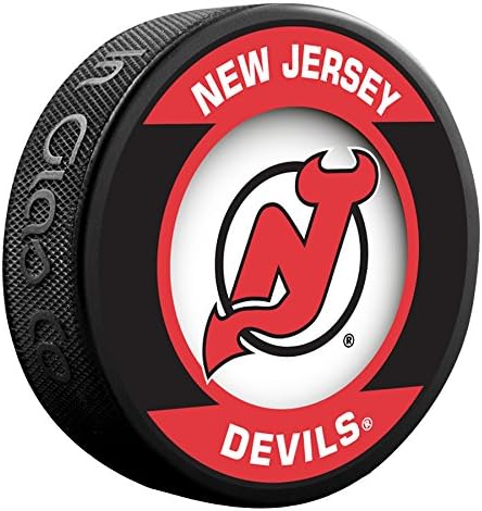 New Jersey Devils Officially Licensed Retro Design Hockey Puck