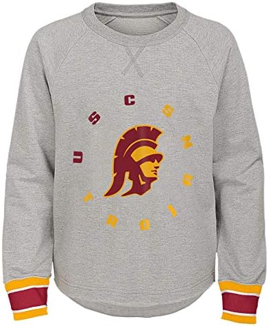 University of Southern California Authentic Apparel Men's University of Southern California Hall of Fame Raw Edge Pullover