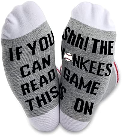 Novelty Baseball Crew Socks For Men Baseball Birthday Gift Baseball Team Fans Gift