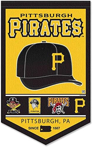 Pittsburgh Pirates Heritage History Banner Pennant