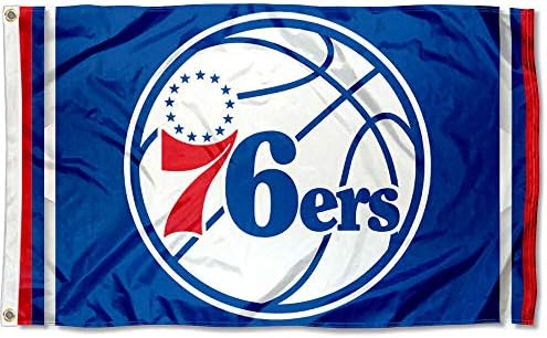 Philadelphia 76ers NBA Logo Flag and Banner