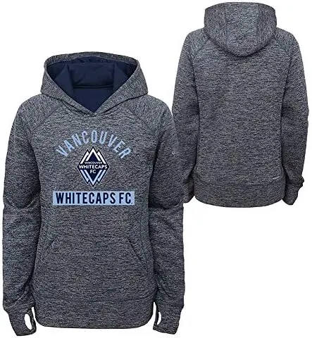 Outerstuff MLS Youth Girls Vancouver Whitecaps FC Bottom Pill Perfect Hoodie, X-Large