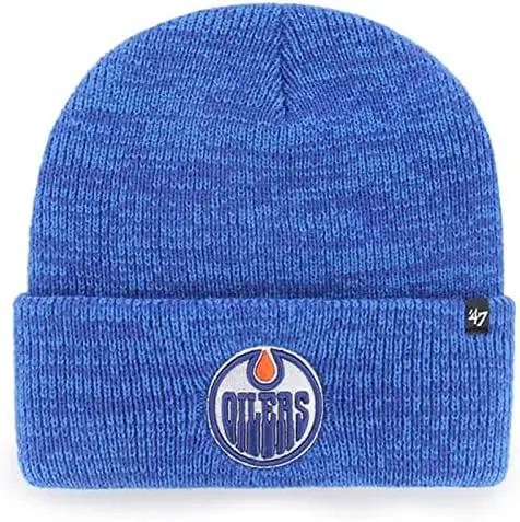 '47 Brand Hockey Cuffed Beanie Hat - NHL Raised Cuff Knit Cap