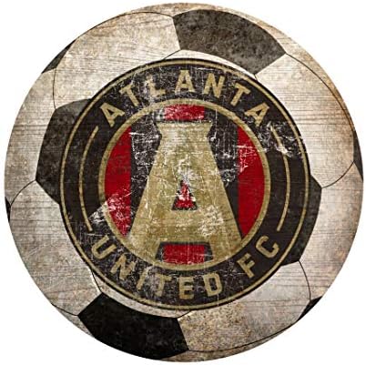Atlanta United FC 12" Soccer Ball Shaped Sign