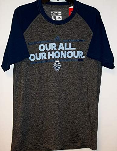 adidas Vancouver Whitecaps FC Short Sleeve T-Shirt - Adult Large