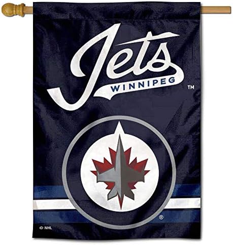 Winnipeg Jets Double Sided Banner House Flag