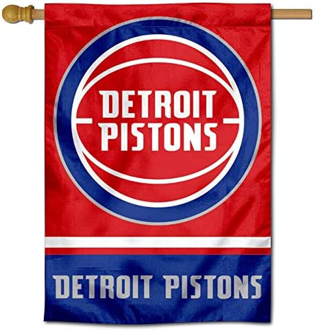 Detroit Pistons Double Sided House Banner Flag