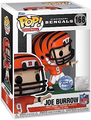 Joe Burrow (Cincinnati Bengals) Funko Pop! NFL Series 9