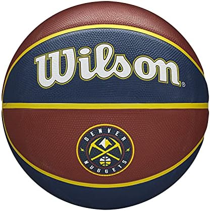 WILSON NBA Alliance Series Basketballs - Team Logo Basketballs - 29.5" and Mini Sizes
