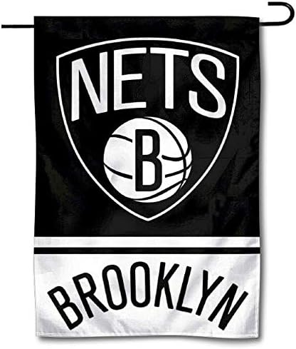 Brooklyn Nets Double Sided Garden Flag