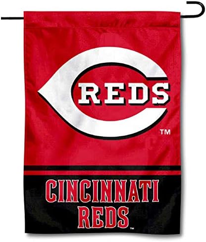 Cincinnati Reds Double Sided Garden Flag