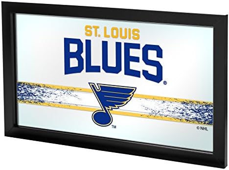 Trademark Gameroom NHL St. Louis Blues Framed Logo Mirror