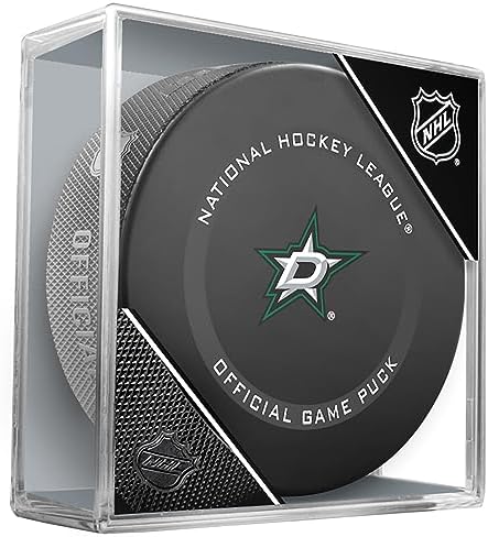 Dallas Stars Unsigned Inglasco 2021 Model Official Game Puck - Unsigned Pucks