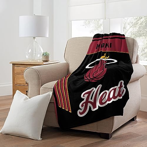 Northwest NBA Miami Heat 46" x 60" Microfiber Throw Blanket