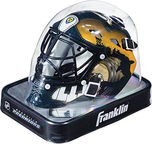 Nashville Predators Unsigned Franklin Sports Replica Mini Goalie Mask - Unsigned Mask