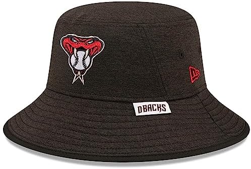 New Era Arizona Diamondbacks Black Heather Bucket Hat