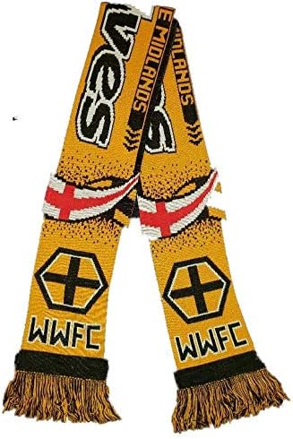 Wolverhampton Wanderers FC | Fan Scarf | Premium Acrylic Knit