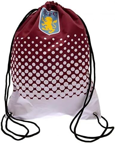 Aston Villa Fc Fade Gym Bag - Claret - One Size