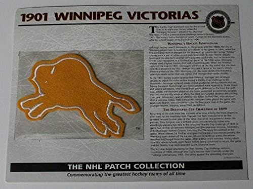 1901 Winnipeg Victorias NHL Hockey Willabee & Ward Patch 68694