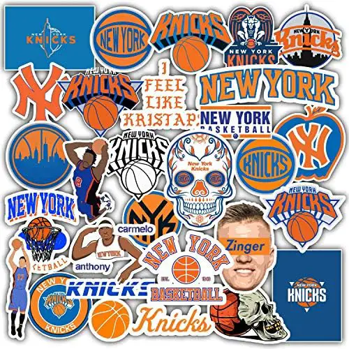 Stickers Pack New York Vinyl Knicks Aesthetic Stickers Pack of 29 pcs