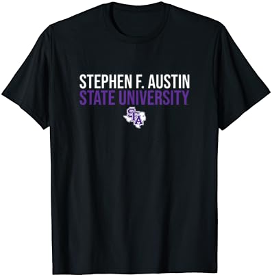 Stephen F. Austin State Lumberjacks Stacked T-Shirt