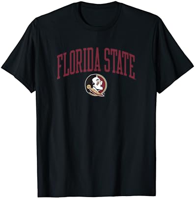 Florida State Seminoles Arching Black Officially Licensed T-Shirt
