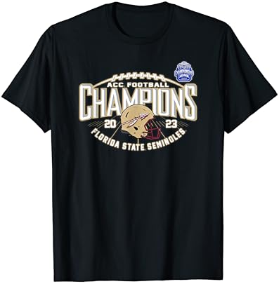 Florida State Seminoles ACC Champs 2023 Football Helmet T-Shirt