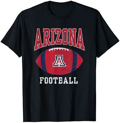 University of Arizona Wildcats Football Ball T-Shirt
