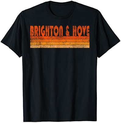 Vintage Retro Brighton & Hove England T-Shirt