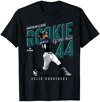 Rookie of the Year Julio Rodriguez Seattle MLBPA T-Shirt