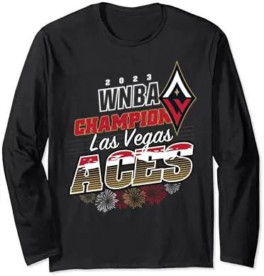 WNBA Las Vegas Aces Title Town Championship Long Sleeve T-Shirt