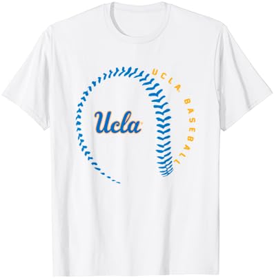 UCLA Bruins Baseball Fastball White Officially Licensed T-Shirt