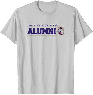 James Madison University JMU Dukes Alumni with Logo T-Shirt