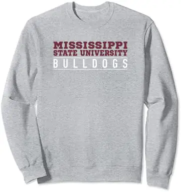 Mississippi State University Bulldogs Between The Lines Sweatshirt