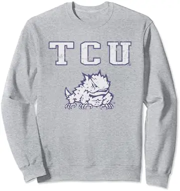 TCU Horned Frogs Vintage Fear The Frog Logo Sweatshirt