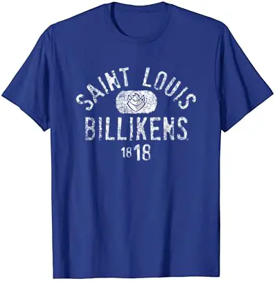St. Louis University Billikens Vintage 1818 Blue T-Shirt