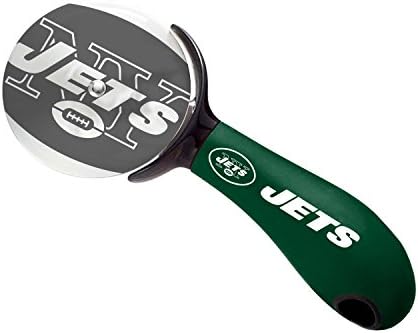 Sports Vault NFL New York Jets Pizza Cutter, 7.9" x 3.1"
