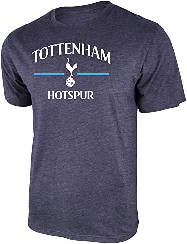 Icon Sports Mens Tottenham World Soccer Team Graphic Print Short Sleeve Cotton T-Shirt