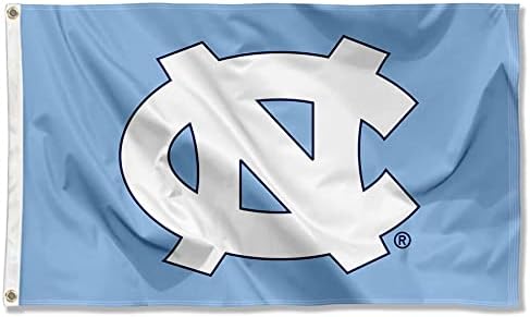 UNC North Carolina Tar Heels University Large College Flag