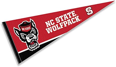NC State Wolfpack Pennant Full Size Felt
