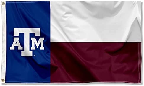 Texas A&M Aggies Texas State Flag