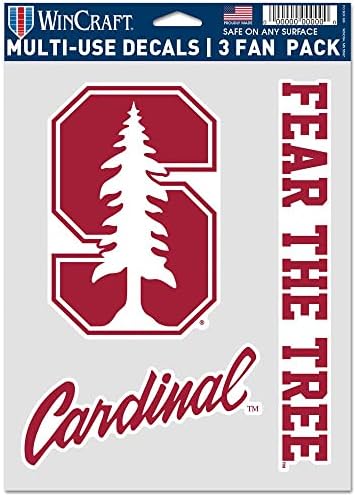 WinCraft Stanford Cardinal 3 Fan Pack Decals